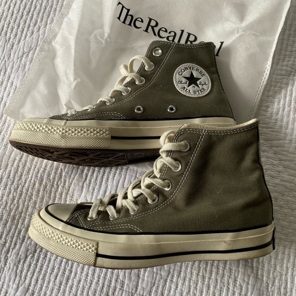 Rare & New Converse Chuck 70 High Top Green Field Surplus - Picture 5 of 5